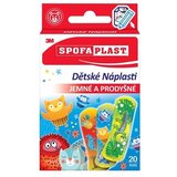 3M SPOFAPLAST č.116 Detské Náplasti jemné a priedušné, mix 1x20 ks obrázok