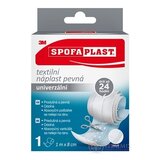 3M SPOFAPLAST č.264 Textilná náplasť pevná univerzálna, rýchloobväz, 1m x 8cm, 1x1 ks obrázok