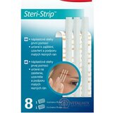 3M SPOFAPLAST č.801 Steri-Strip náplasťové stehy, 2 veľkosti, 1x8 ks obrázok
