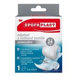3M SPOFAPLAST č.864 Náplasť z netkanej textílie univerzálna, rýchloobväz, 1m x 8cm, 1x1 ks obrázok