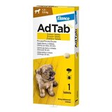 AdTab pre psy 56 mg žuvacie tablety, hmotnosť psa 1,3–2,5 kg, 1x1 ks obrázok
