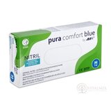 AMPri Pura Comfort Blue Nitrilové rukavice veľ. M, modré, nepudrované, nesterilné 1x100 ks obrázok