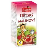 APOTHEKE DETSKÝ OVOCNÝ ČAJ MALINOVÝ (vhodné pre deti od 3 rokov) 20x2 g (40 g) obrázok