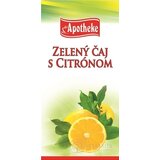 APOTHEKE PREMIER SELECTION ZELENÝ ČAJ S CITRÓNOM 20x2 g (40 g) obrázok