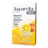 ASCORVITA MAX tbl vitamín C, D a zinok 1x30 ks obrázok
