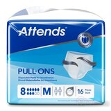ATTENDS Pull-Ons 8 M elastické inkontinenčné nohavičky, nasiakavosť 2330 ml, obvod bokov 80-110 cm, 1x16 ks obrázok