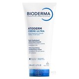 BIODERMA Atoderm Krém Ultra hydratačný a ultra výživný, neparfumovaný, v tube, 1x200 ml obrázok