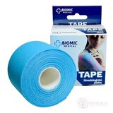 BIOMIC TAPE Kineziologická tejpovacia páska modrá, 5 cm x 5 m, 1x1 ks obrázok