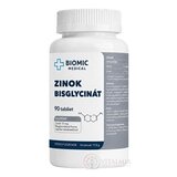 BIOMIC ZINOK bisglycinát15 mg tbl 1x90 ks obrázok