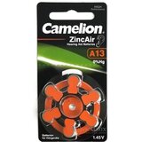 CAMELION ZincAir A13 batérie do načúvacích prístrojov - 1,45 V, oranžová 1x6 ks obrázok