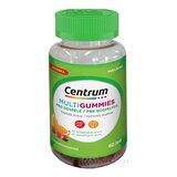Centrum MultiGUMMIES PRE DOSPELÝCH želé s vitamínmi, minerálmi a stopovými prvkami, ovocná príchuť 1x60 ks obrázok