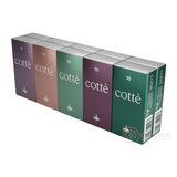 Cotté Papierové vreckovky 3-vrstvové, 10x10 ks (100 ks) obrázok