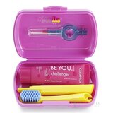 CURAPROX Travel set ružový (1x zubná kefka, 2x medzizubná kefka CPS, 1x zubná pasta 10 ml) 1x1 set obrázok