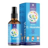 DELTA DIRECT KIDS Vitamín C + Acerola sprej, nano (200 denných dávok) 1x100 ml obrázok
