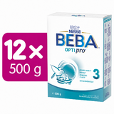 Beba optipro® 3, 500 g, 12ks - optipro 3 12 ks