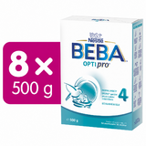 Beba optipro® 4, 500 g, 8ks - optipro 4 8ks