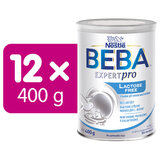 Nestlé beba expertpro lactose free 12x400g - lactose 12ks
