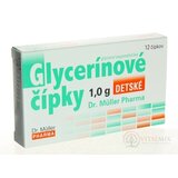 Dr. Müller Glycerínové čípky 1,0 g sup detské 1x12 ks obrázok