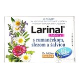 Dr. Müller LARINAL s rumančekom, slezom a šalviou tbl bez cukru, so sladidlom 1x16 ks obrázok