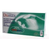 DUMAX RUKAVICE latexové  vyšetrovacie nesterilné pudrované, veľkosť S; 1x100ks obrázok