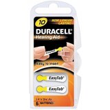 DURACELL HA 10 EASYTAB 1.4V batérie do načúvacích prístrojov 1x6 ks obrázok