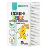 EDENPharma LACTOBIFIK Junior žuvacie tablety, príchuť pomaranč 1x30 ks obrázok