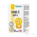 EDENPharma VITAMÍN A 8000 I.U. cps 60+10 zadarmo, 1x70 ks obrázok