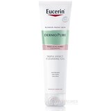 Eucerin DERMOPURE Exfoliačný čistiaci gél s trojitým účinkom proti nedokonalostiam pleti 1x150 ml obrázok