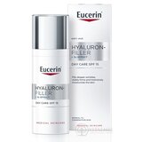Eucerin HYALURON-FILLER+3xEFFECT Denný krém SPF15 normálna a zmiešaná pleť, Anti-Age, tuba 1x50 ml obrázok