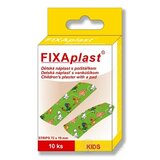 FIXAplast KIDS Detská náplasť strip s vankúšikom 72x19 mm, 1x10 ks obrázok