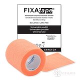 FIXAtape STRETCH Samofixačné elastické ovínadlo kompresné, bez latexu, farba fluorescentná oranžová, 5,0cm x 450cm, 1x1 ks obrázok