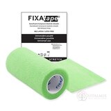 FIXAtape STRETCH Samofixačné elastické ovínadlo kompresné, bez latexu, farba fluorescentná zelená, 10cm x 450cm, 1x1 ks obrázok