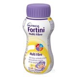 Fortini Multi Fibre s banánovou príchuťou tekutá výživa pre deti 1x200 ml obrázok