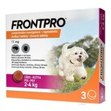 FRONTPRO 11 mg žuvacie tablety pre psy (2 - 4 kg) 1x3 ks obrázok