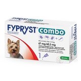 FYPRYST combo 67 mg/60,3 mg PSY 2-10 KG roztok na kvapkanie na kožu pre malé psy (pipeta) 1x0,67 ml obrázok