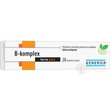 GENERICA B-komplex forte plus tbl eff 1x20 ks obrázok