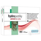 GENERICA hydropastilky jahoda bez cukru 1x20 ks obrázok