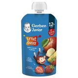 Gerber Junior Kapsička LETNÉ OVOCIE ovocná desiata (od ukonč. 12. mesiaca) 1x110 g obrázok
