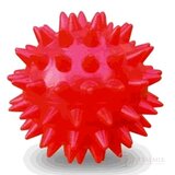 GYMY MASÁŽNA LOPTIČKA - ježko 5 cm červená, priemer 5 cm 1x1 ks obrázok