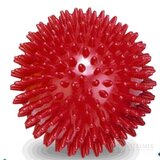 GYMY MASÁŽNA LOPTIČKA - ježko 9 cm červená, priemer 9 cm 1x1 ks obrázok