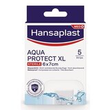 Hansaplast AQUA PROTECT XL Sterile náplast, 6x7 cm, 1x5 ks obrázok