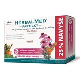 HERBALMED PASTILKY pre posilnenie imunity - Dr.W. (echinacea, rakytník, 20 bylín, vit.C) pastilky 24+6 navyše (30 ks) obrázok