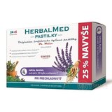 HERBALMED PASTILKY pri prechladnutí - Dr.Weiss (šalvia, ženšen,20 bylín,vit.C) pastilky (24+6 navyše) 1x30 ks obrázok