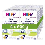 HiPP 2 BIO COMBIOTIK následná mliečna dojčenská výživa (od ukonč. 6. mesiaca) 4x600 g obrázok