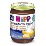 HiPP BIO KAŠA Dobrú noc Krupicová s banánom mliečna, hotová (od ukonč. 4. mesiaca) (Nová receptúra 2016) 1x190 g obrázok
