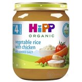 HiPP Príkrm BIO Zeleninová ryža a kuracie mäso (od ukonč. 4. mesiaca) (inov.2025) 1x125 g obrázok