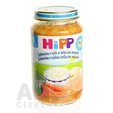 HiPP Príkrm Zelenina, teľacie mäso a ryža Junior menu (od ukonč. 9. mesiaca) 1x220 g obrázok