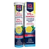 IQ MAG HORČÍK 375 mg + Vitamín B6 šumivé tablety s citrónovou príchuťou 1x20 ks obrázok