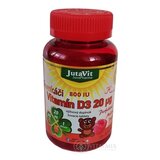 JutaVit Gumkáči Vitamín D3 20 µg Kids tbl (gumené medvedíky) 1x60 ks obrázok