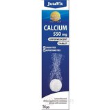 JutaVit Vápnik 550 mg šumivé tablety s citrónovou príchuťou 1x16 ks obrázok